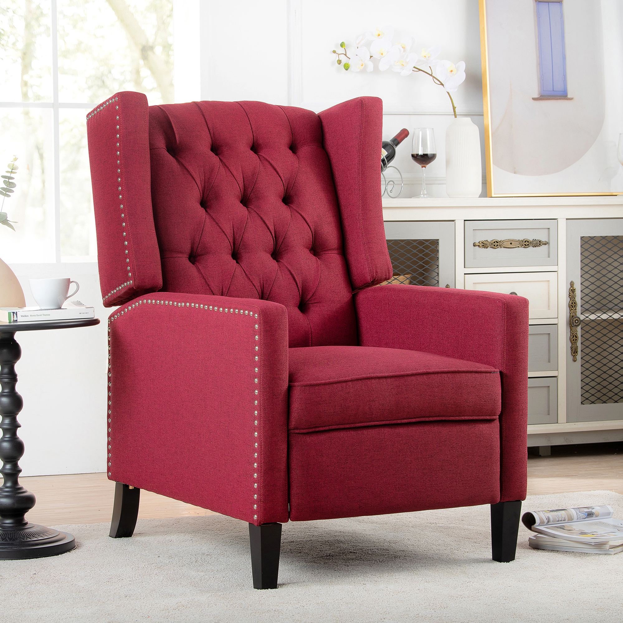 Wide deals recliner armchair
