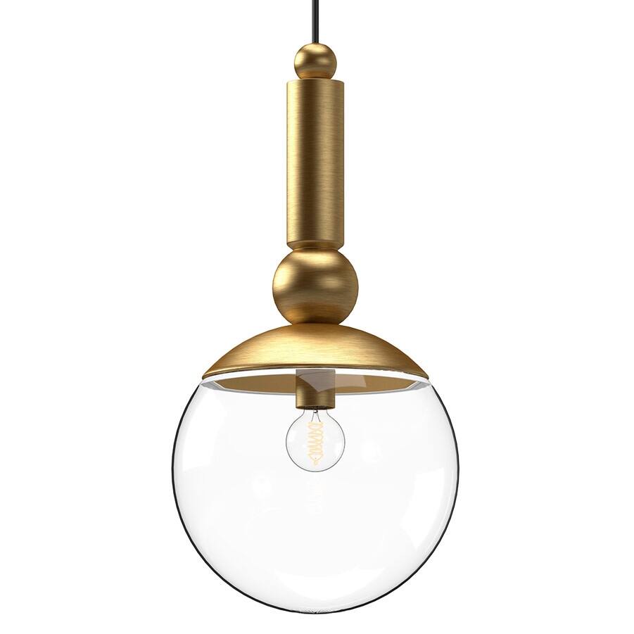 Alora Lighting PD560510CL Delilah 10" Wide Mini Pendant with Clear