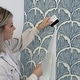 preview thumbnail 9 of 20, Tempaper Feather Palm by Novogratz Peel and Stick Wallpaper