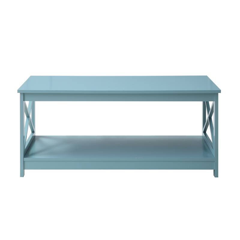 Convenience Concepts Oxford Coffee Table with Shelf