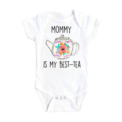 Tea Bestie - Baby Boy Girl Clothes Infant Bodysuit Funny Cute Newborn