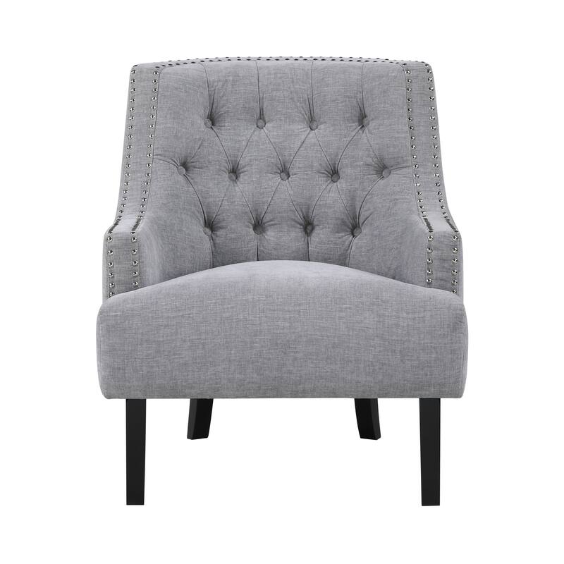 Lorenzi Upholstered Button-tufted Accent Chair