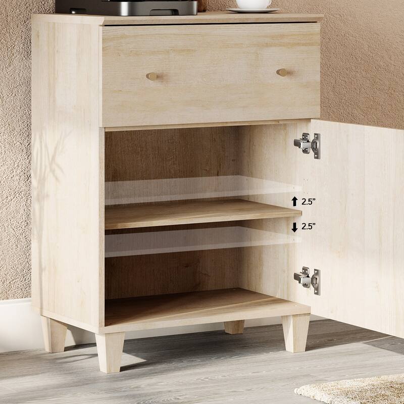 4-In-1 Buffet Cabinets for Dining Room, 94.4" Kitchen Sideboards