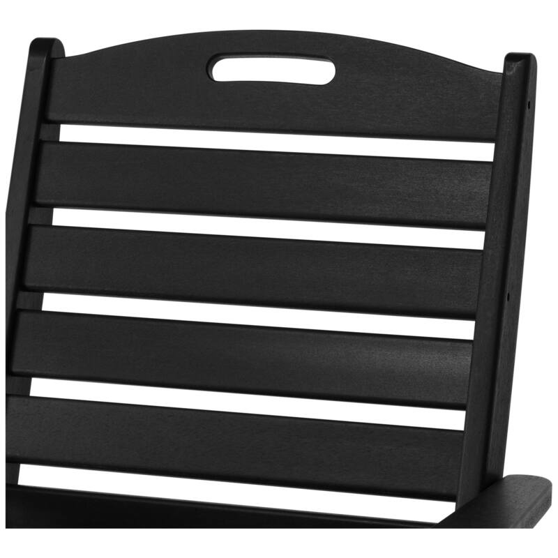 Coastline Patio Folding Highback Dining Chair Set of 2