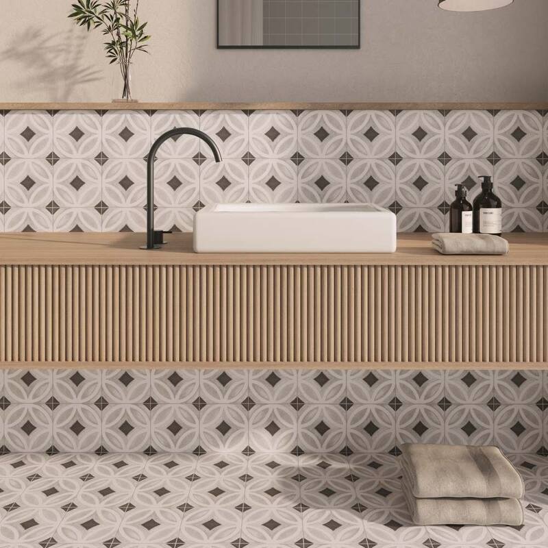The Tile Life Cadence 6x6 Matte Porcelain Floor & Wall Tile