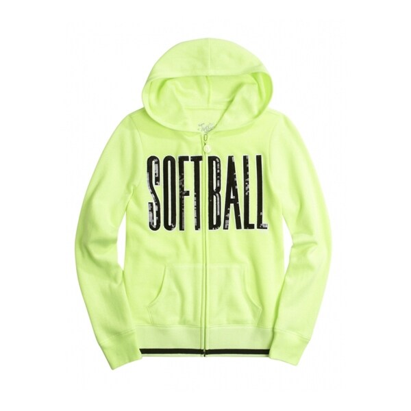 green fleece hoodie