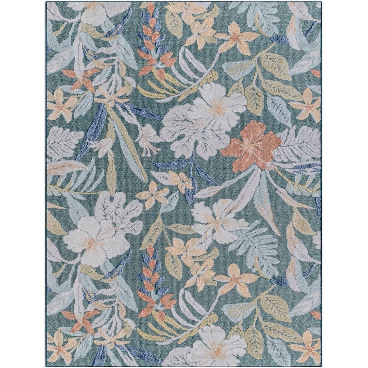 Livabliss Lakeside Coastal Indoor/Outdoor Area Rug