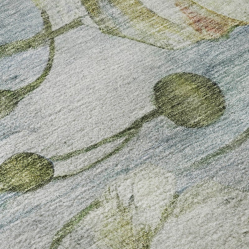 Premium Washable Super Soft Modern Floral Mayfield Rug