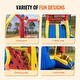 preview thumbnail 7 of 10, Inflatable Outdoor Trampoline Jumping Bouncer Playhouse with Blower and Slide Ideal for Kids - 183.1” x 102.4” x 92.5”