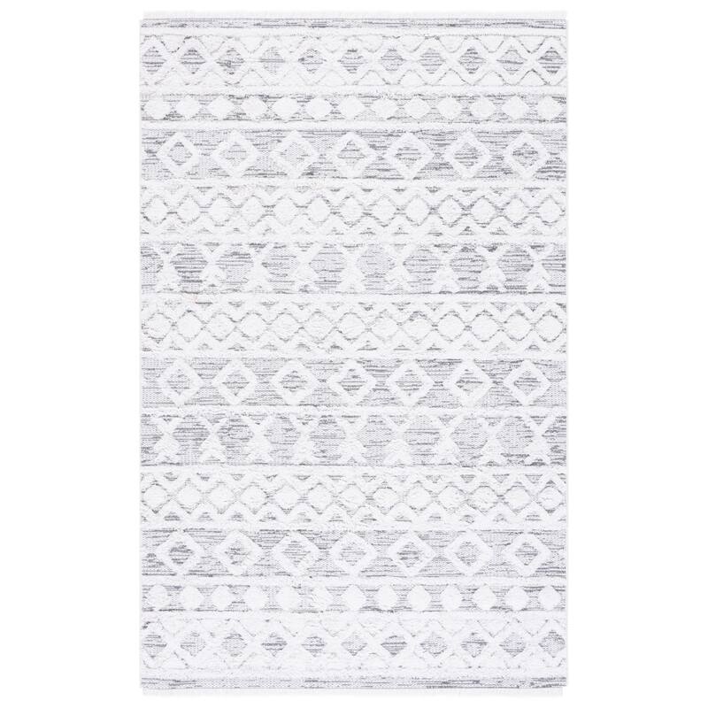 SAFAVIEH Augustine Tahmina Moroccan Boho Fringe Rug