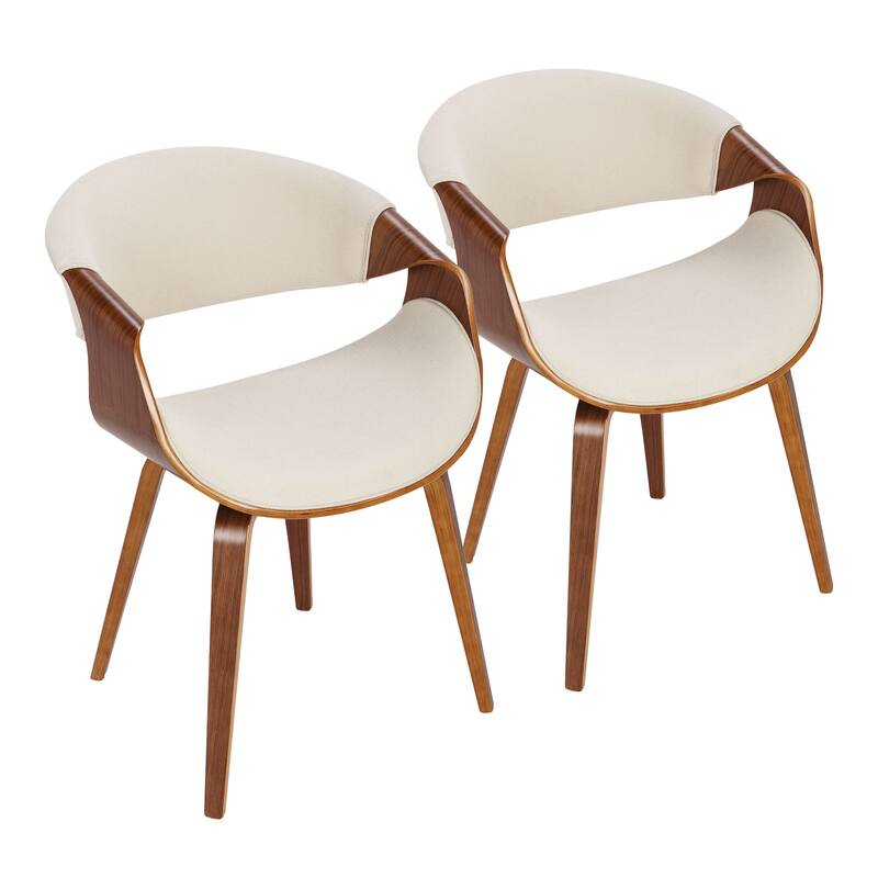 Carson Carrington Sauda Mid-Century Modern Upholstered Chair (Set of 2)