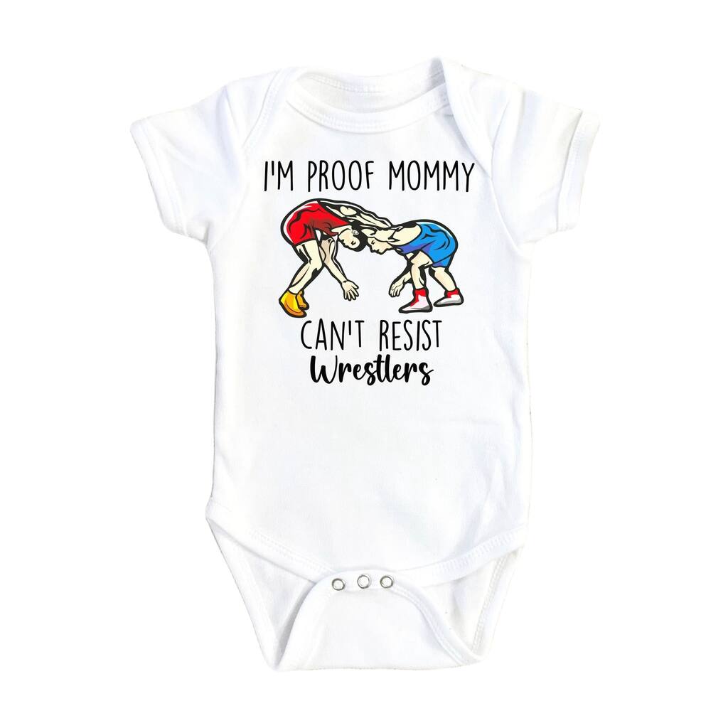 Wrestling - Baby Boy Girl Clothes Infant Bodysuit Funny Cute Newborn 1D