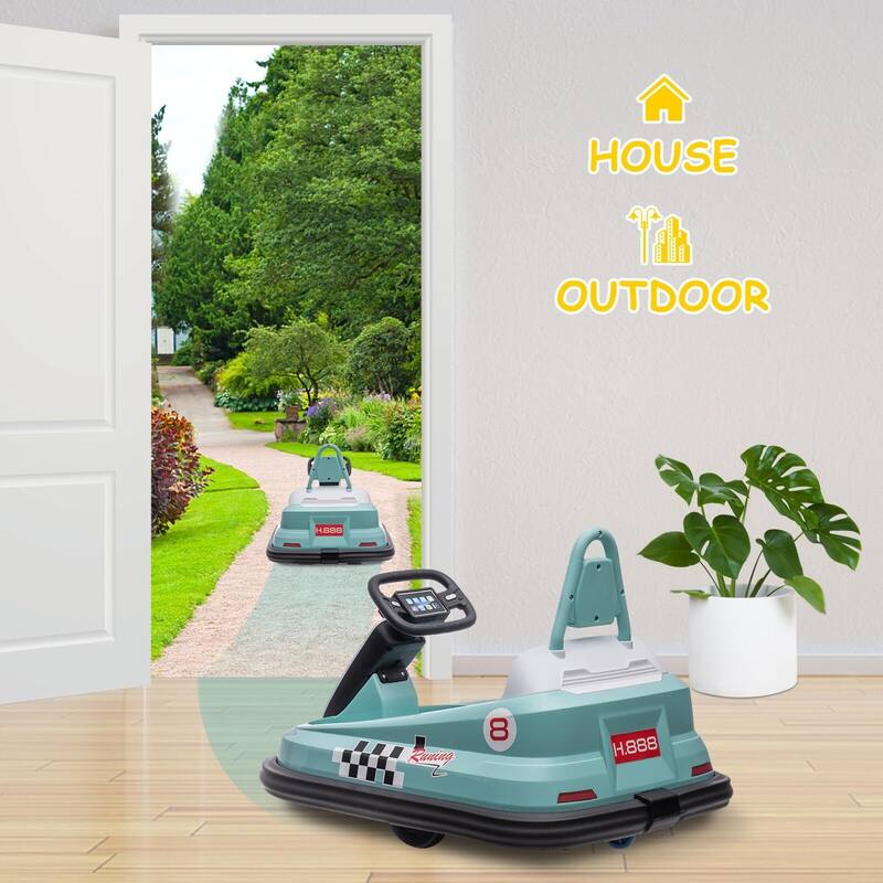 6V Electric Ride on Bumper Car for Kids & Toddlers