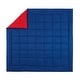 preview thumbnail 3 of 4, Urban Playground Peyton Blue/Red Comforter Set