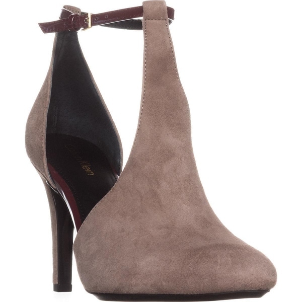 calvin klein taupe pumps