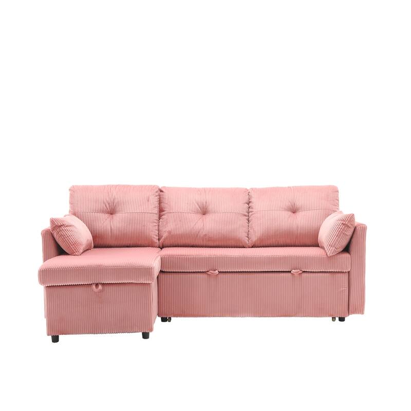 Modular Sectional Sofa L Shaped Modular Couch with Reversible Chaise