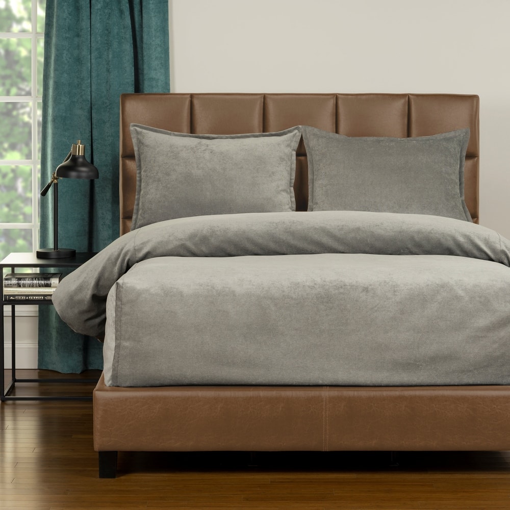 Mixology Padma 3 Piece Bed Cap Comforter Set with Sewn Corners