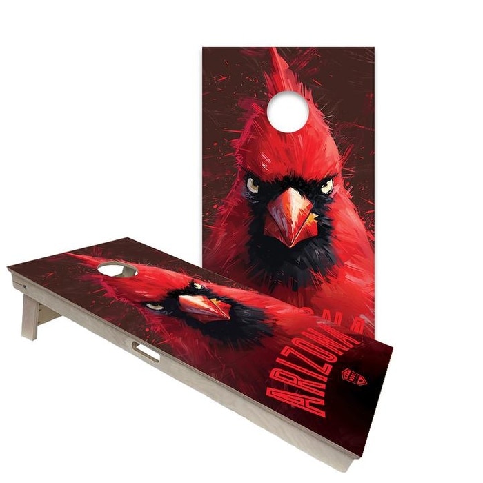Arizona Cardinals Regulation 2x4 Cornhole Board Set