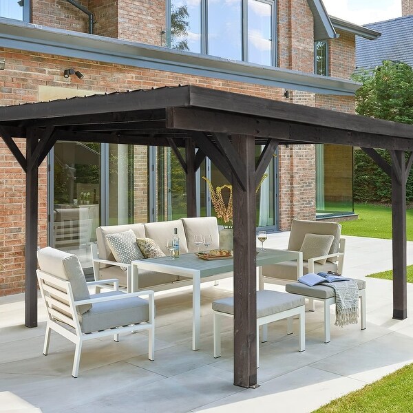 【Adul】PATIO Amazon.com : Soleil Jardin Aluminum Patio Extendable Dining