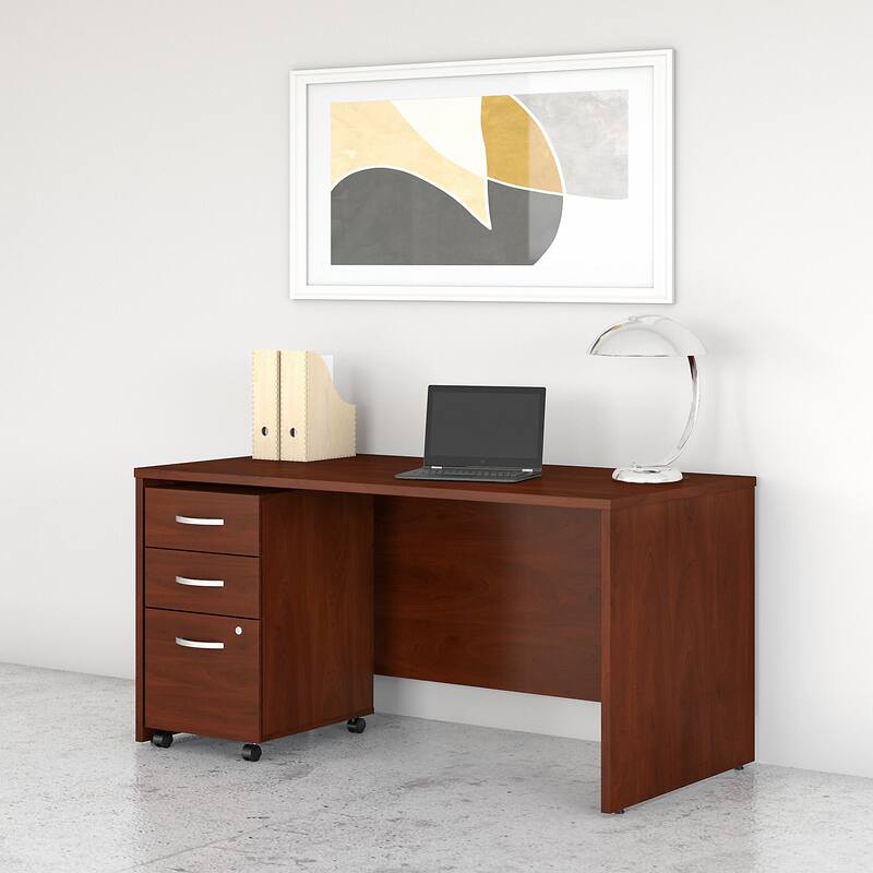 Studio C 60W x 30D Office Desk with Drawers by Bush Business Furniture