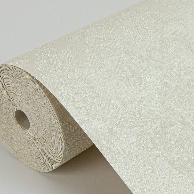 Sirpi Renatta Cream Damask Wallpaper - 20.9 x 396 x 0.025