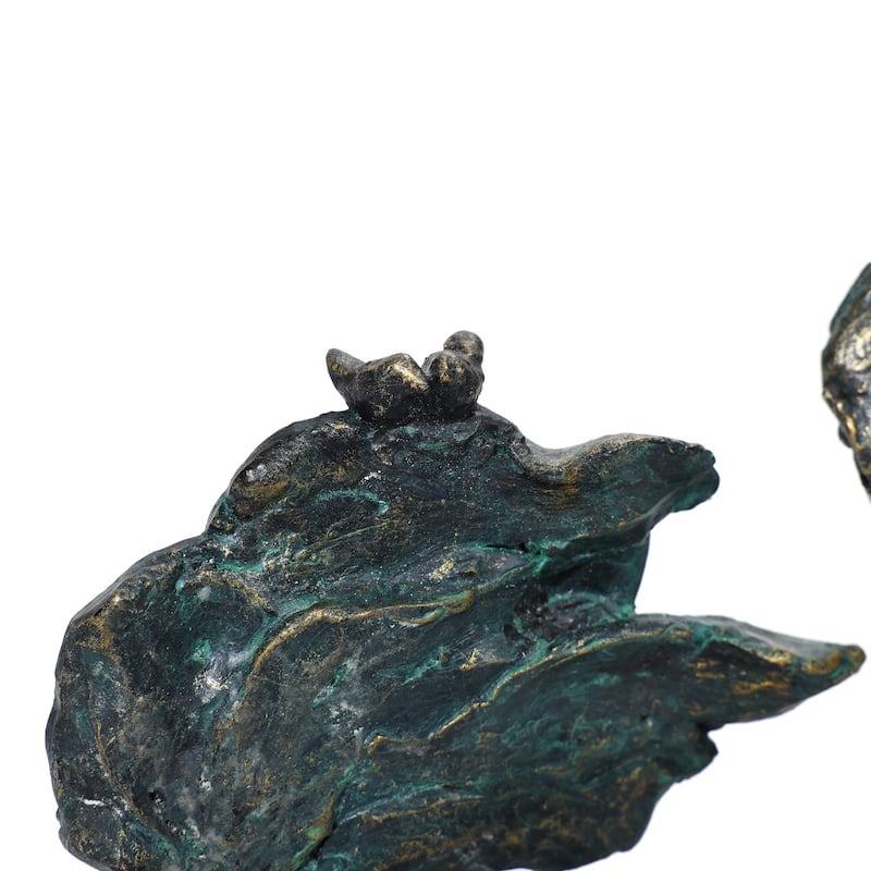 Resin Couple Love in the Park Statue Tabletop Decor