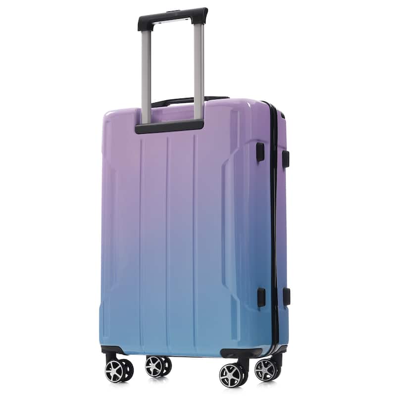 3-Piece, Modern Luggage Sets with Spinner Wheels, Built-in TSA Lock, Foldable Duffel Bag, for Boarding Travel