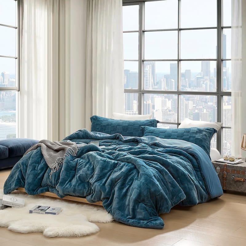 Better Than Anesthesia® - Coma Inducer® Oversized Comforter Set - Indian Teal - Queen