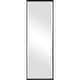 preview thumbnail 1 of 4, Uttermost Kahn Oversized Black Rectangular Mirror