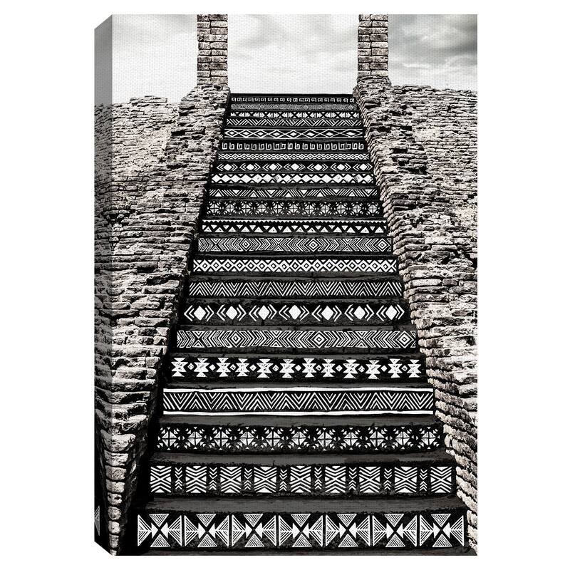 Global Climb by Belle Maison Canvas Art Print