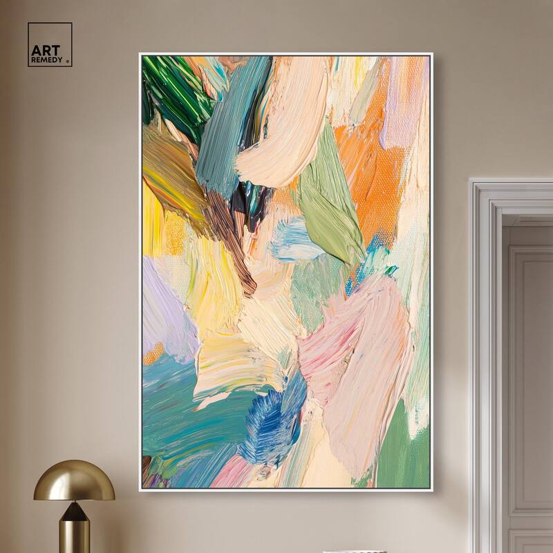Chromatic Surge I Canvas by Art Remedy