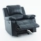 preview thumbnail 16 of 52, Charleston Leather Gel Glider Rocker Recliner by Greyson Living