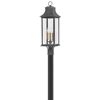 Hinkley Lighting Adair 3 Light 27.75" Tall Heritage Post Light with