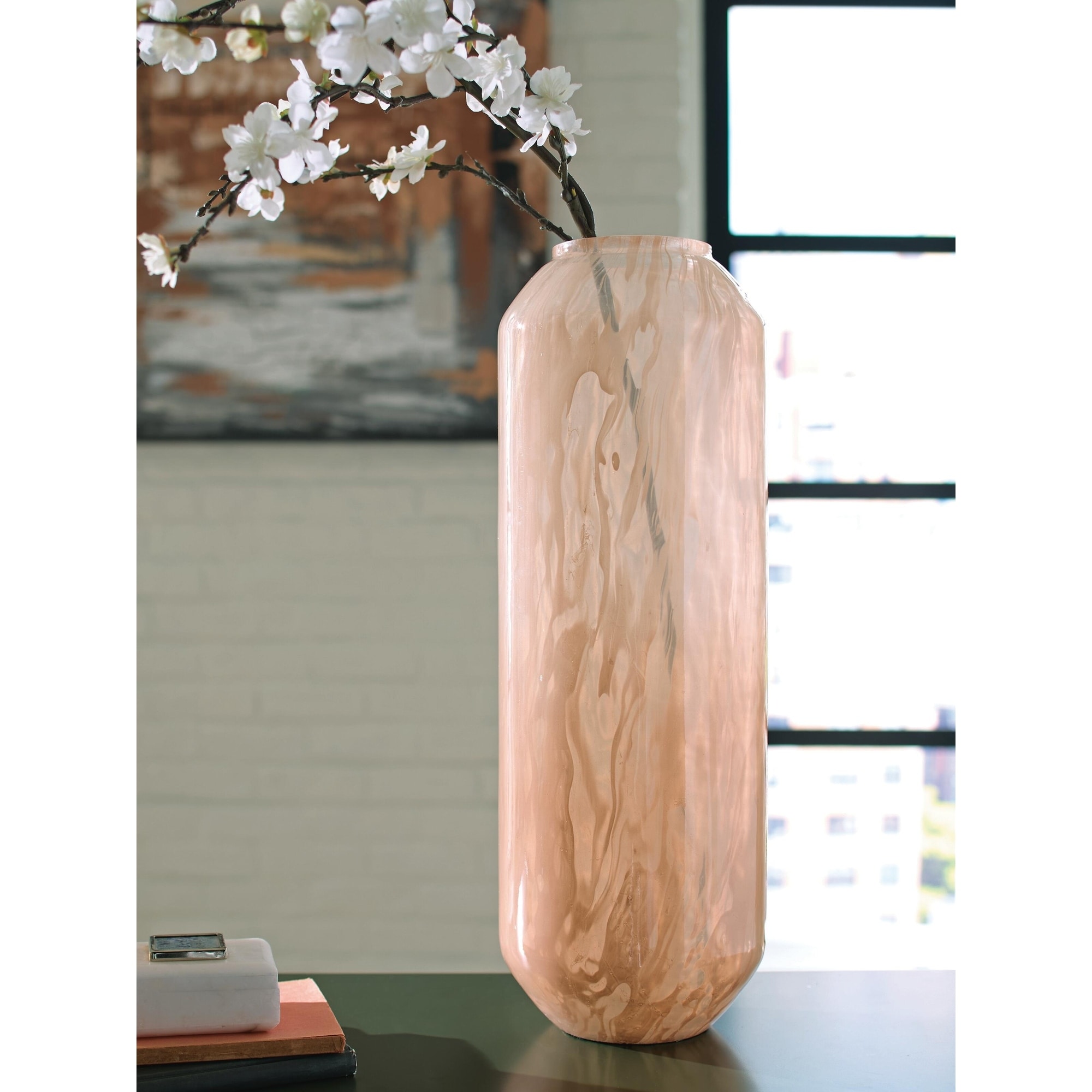 Signature Design by Ashley Dushby Blush Pink Vase