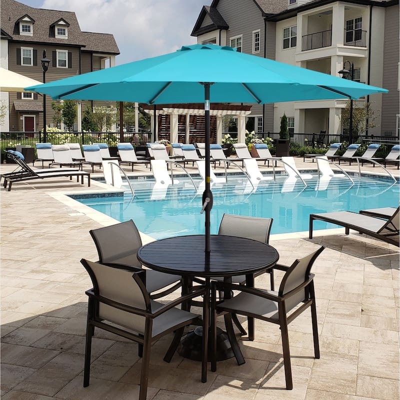 Bonosuki 9ft Patio Umbrella Market Table Umbrella with Tilt and Crank