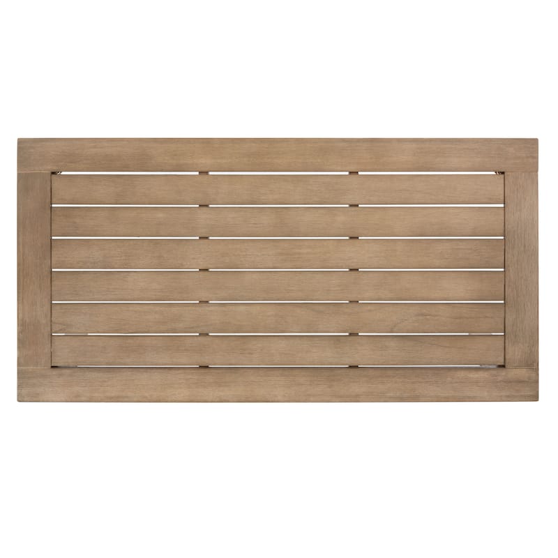 SAFAVIEH Couture Lala Cruz Patio Coffee Table - 48.8" x 24.6" x 18.8" - 49Wx25Dx19H