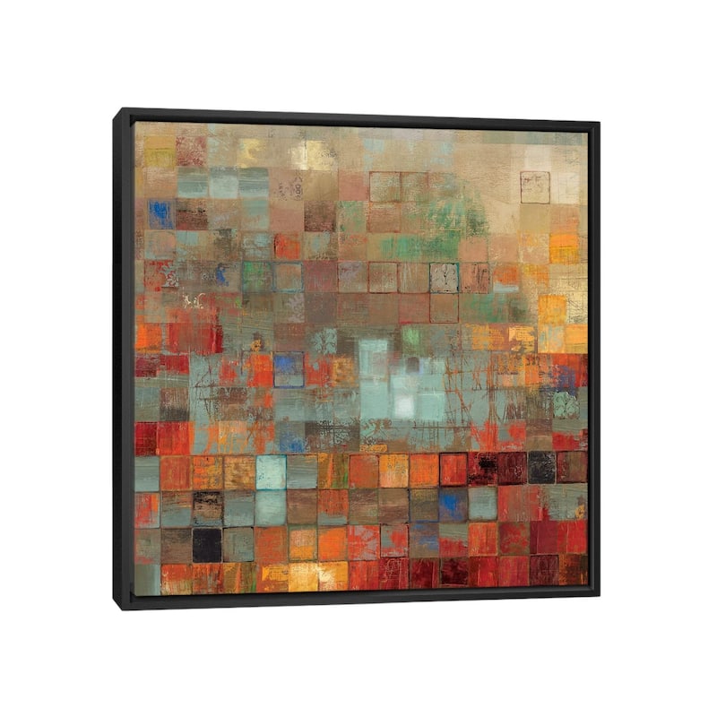 iCanvas "Organized" by Tom Reeves Framed Canvas Print - Black - 26x26