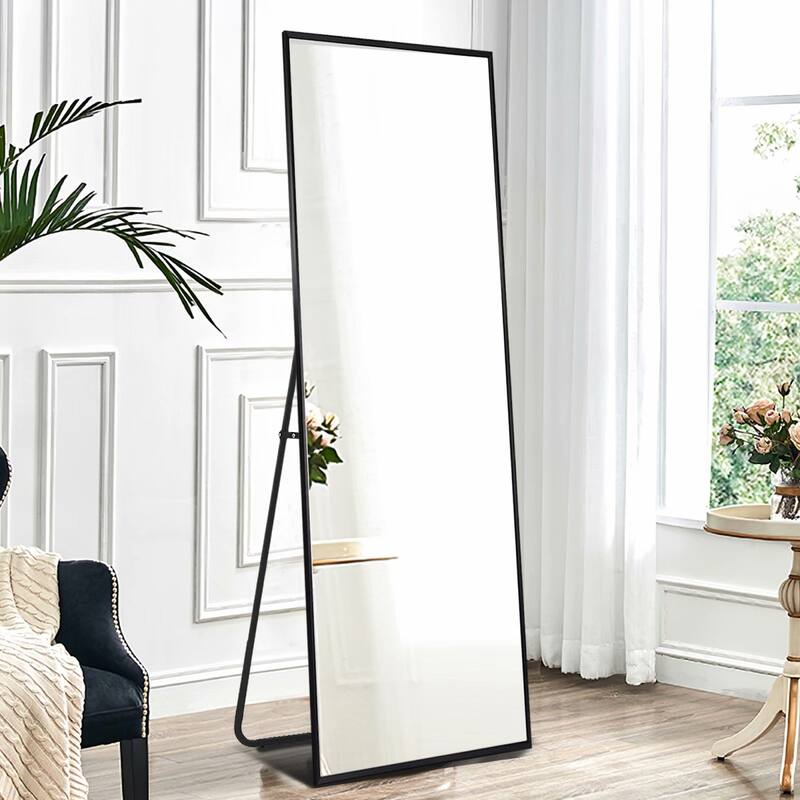 Carson Carrington Salmijarvi Wide Frame Full Length Floor Mirror