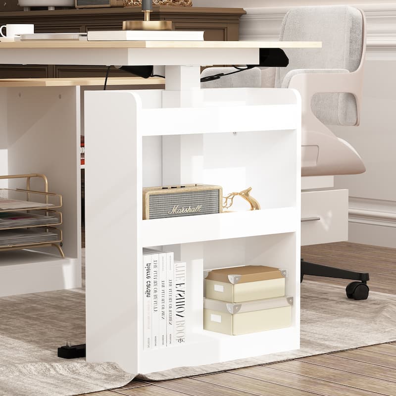 63"W Versatile Standing Desk Aesthetic with Height Customization Table