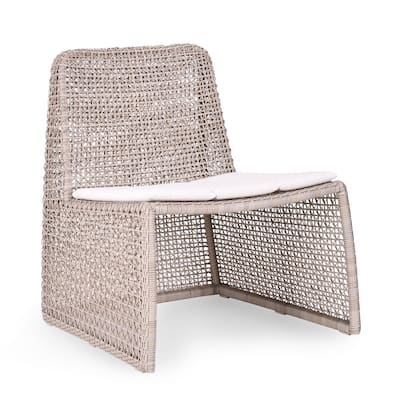 Classic Home Michelle Wicker Outdoor Accent Chair