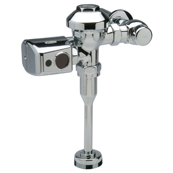 Zurn ZER6003PL-WS1-CP AquaSense 1.0 GPF Sensor Operated Battery Powered Flush Valve for 3/4" Urinals with Plastic Cover
