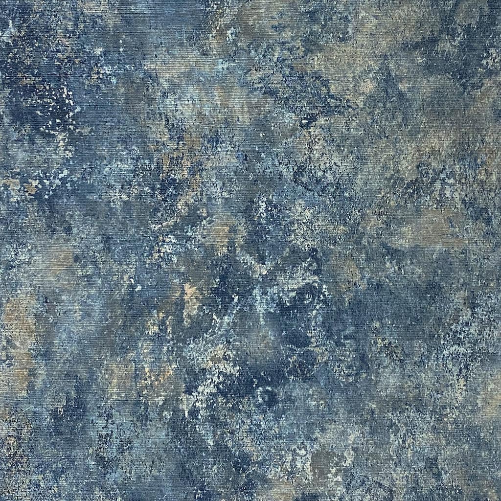 Arthouse Gideon Dark Blue Distressed Wallpaper