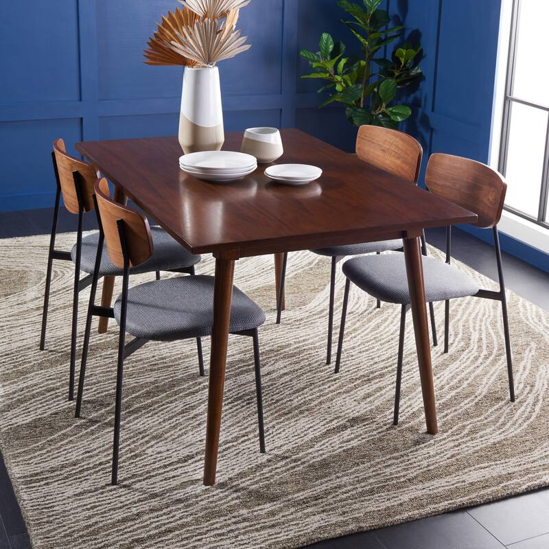 SAFAVIEH Handmade Abstract Petrea Modern Wool Rug - 10' x 14' - Rectangle