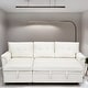 preview thumbnail 5 of 3, Modern Reversible Convertible Sleeper Sectional Sofa Bed - L-Shape with Storage Chaise, Wide Armrest and Durable Legs
