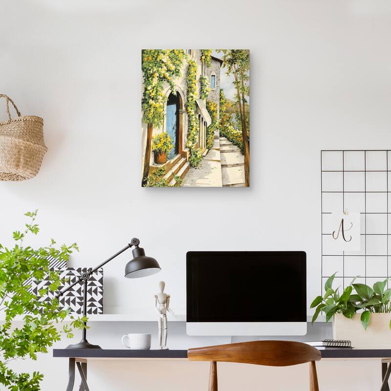 Canarinouno by Guido Borelli Canvas Art Print