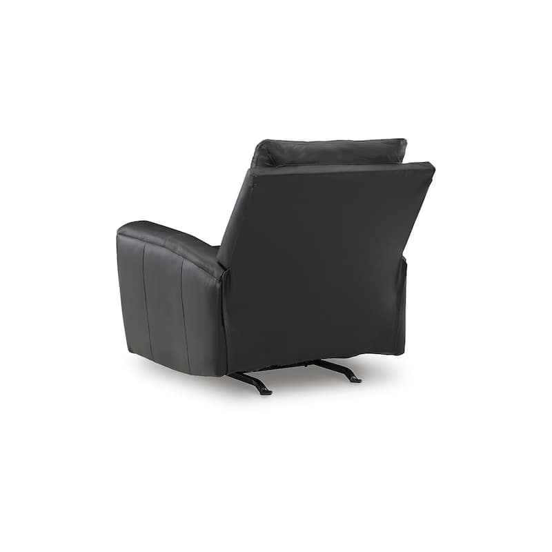 Signature Design by Ashley Glassmere Black Recliner