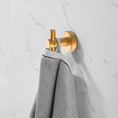 4-Piece Wall Mounted Towel/Robe Hook