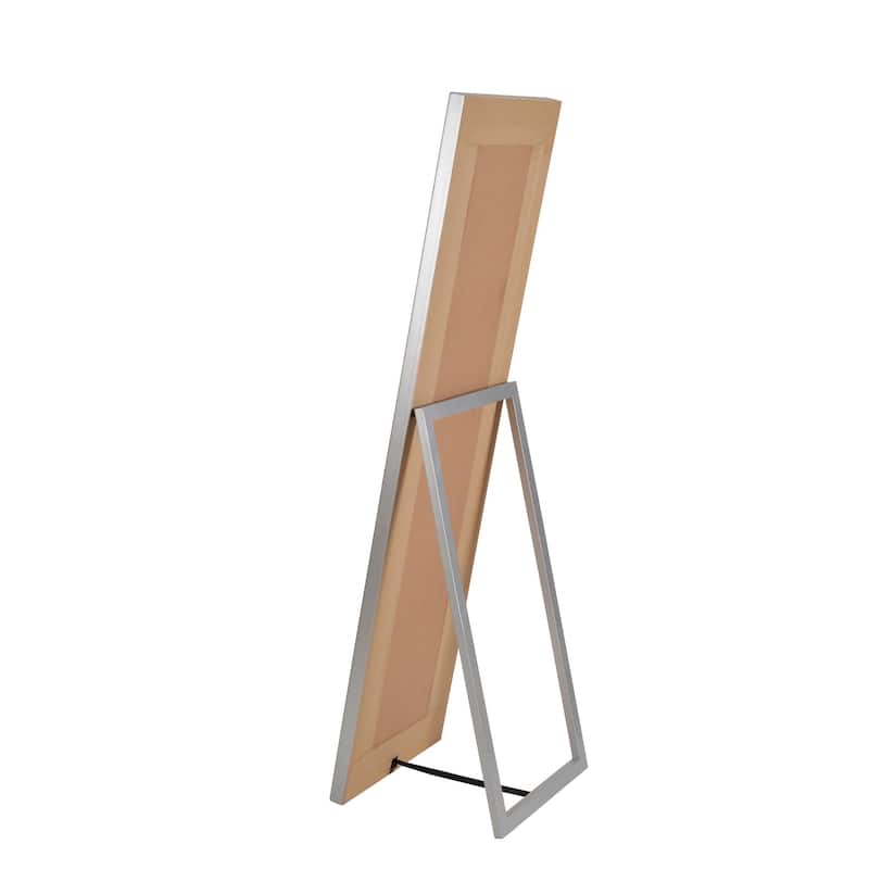 Kenroy Home Chauncey 64" Stand Mirror - Silver