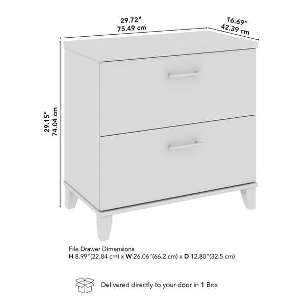 dimension image slide 1 of 2, Lateral File Cabinet - 29.72"L x 16.69"W x 29.15"H - 29.72"L x 16.69"W x 29.15"H - 29.72"L x 16.69"W x 29.15"H