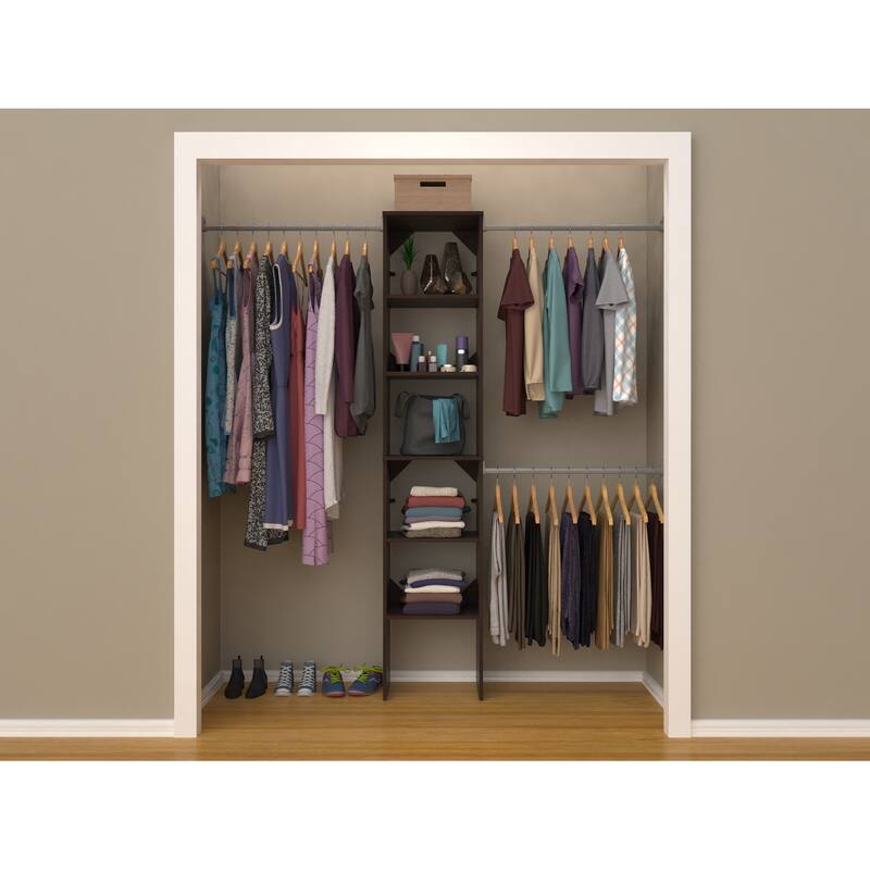 ClosetMaid SuiteSymphony Starter Closet 16-inch Wide Tower Kit
